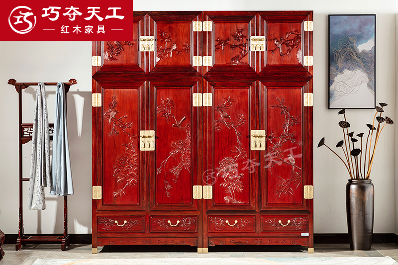 301鸟语花香顶箱柜