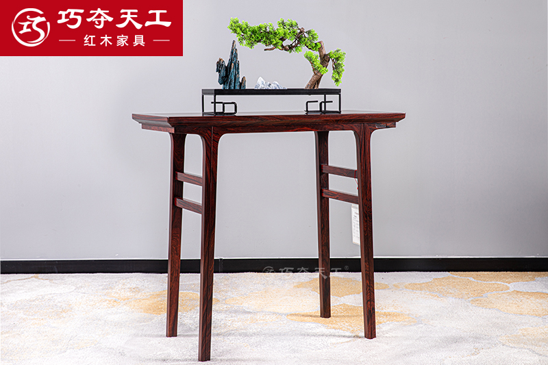 明式单线插肩小条案