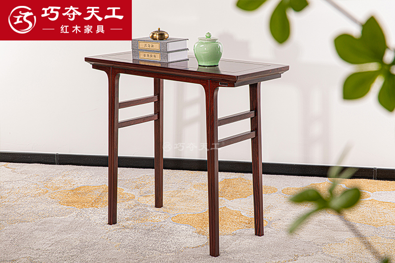 明式单线插肩小条案