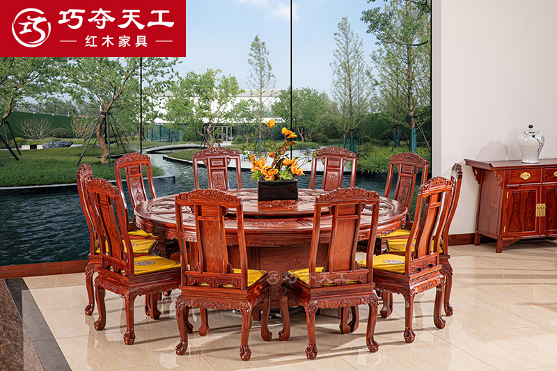 102鸟语花香圆桌