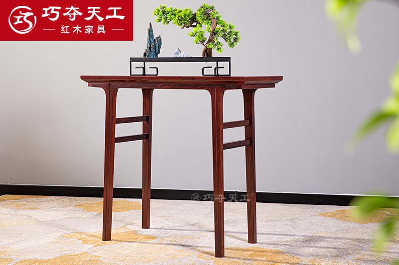 明式单线插肩小条案