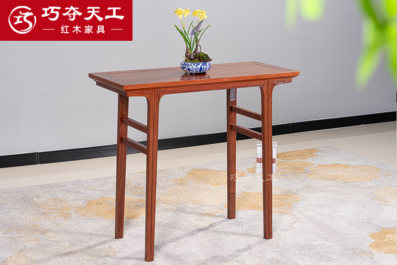 明式单线插肩小条案