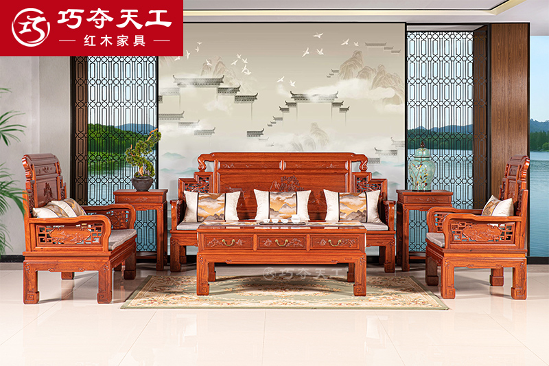 901高山流水拼板沙发