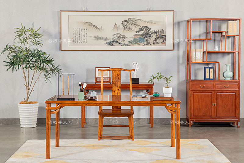 高弓罗锅枨画案