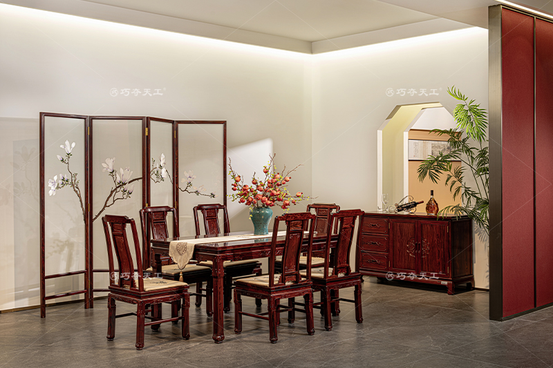 301鸟语花香餐桌椅