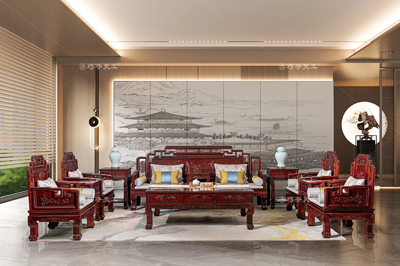 301鸟语花香沙发