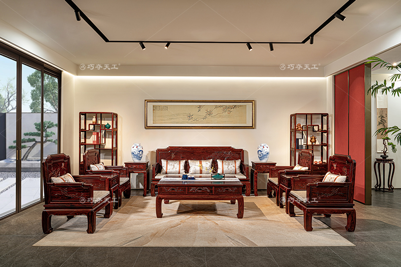 102春梅报喜沙发